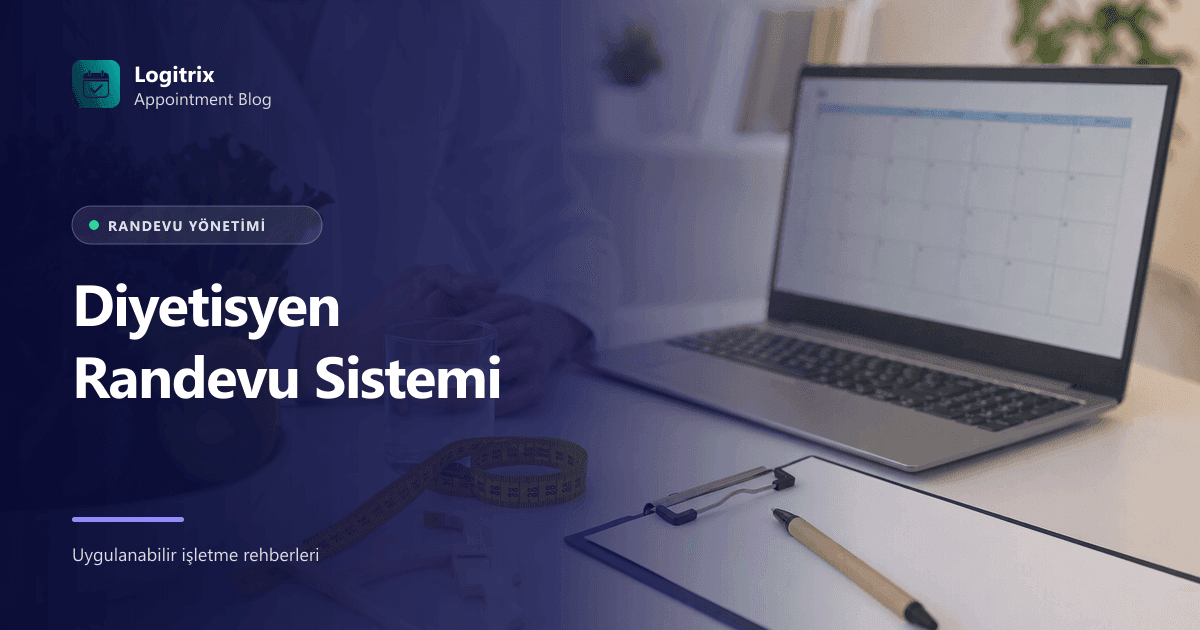 Diyetisyen görüşmesinde randevu ve kontrol planını gösteren görsel